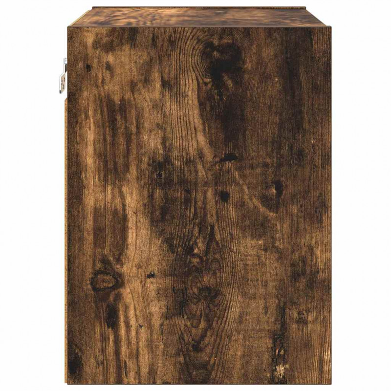 Szafka wisząca z przechowywaniem Dąb wędzony 40 x 29,5 x 40 cm