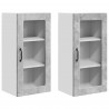 Szafka kuchenna 2 pcs Betonowy szary 40 x 31 x 80 cm
