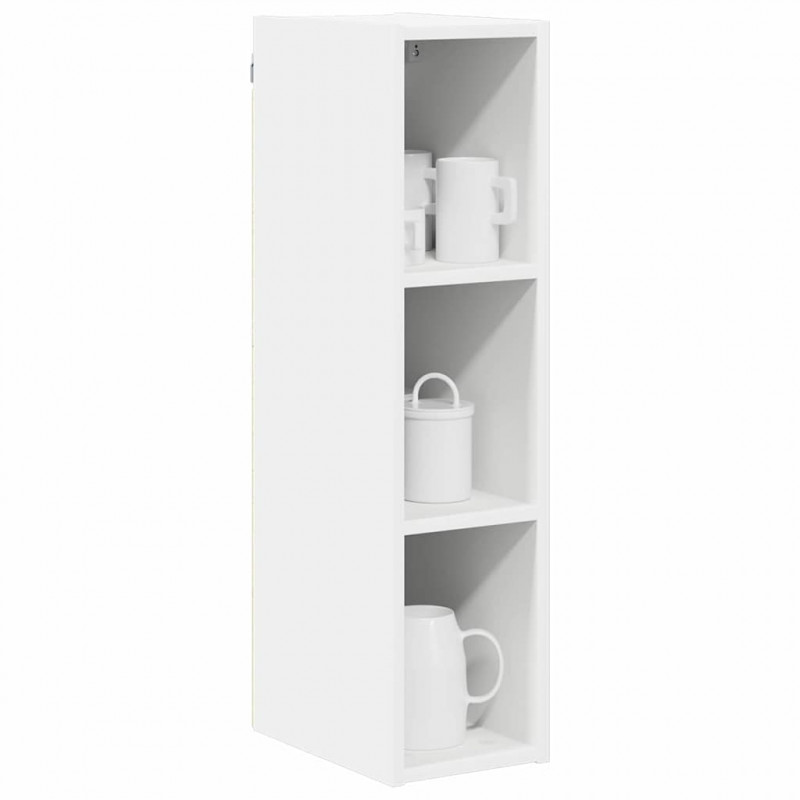 Szafka wisząca Biały 20 x 29,5 x 80 cm Materiał drewnopochodny