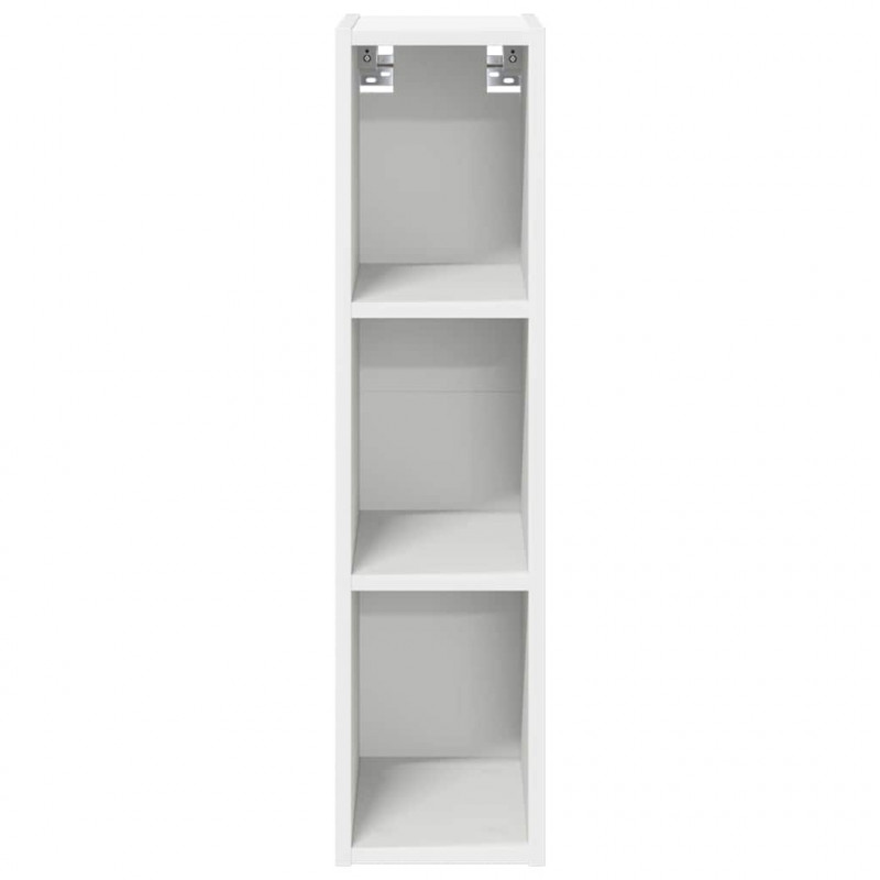 Szafka wisząca Biały 20 x 29,5 x 80 cm Materiał drewnopochodny