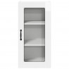 Szafka kuchenna 2 pcs Wysoki połysk biały 40 x 31 x 80 cm