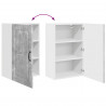 Szafka kuchenna Kalmar Betonowy szary 50 x 31 x 80 cm