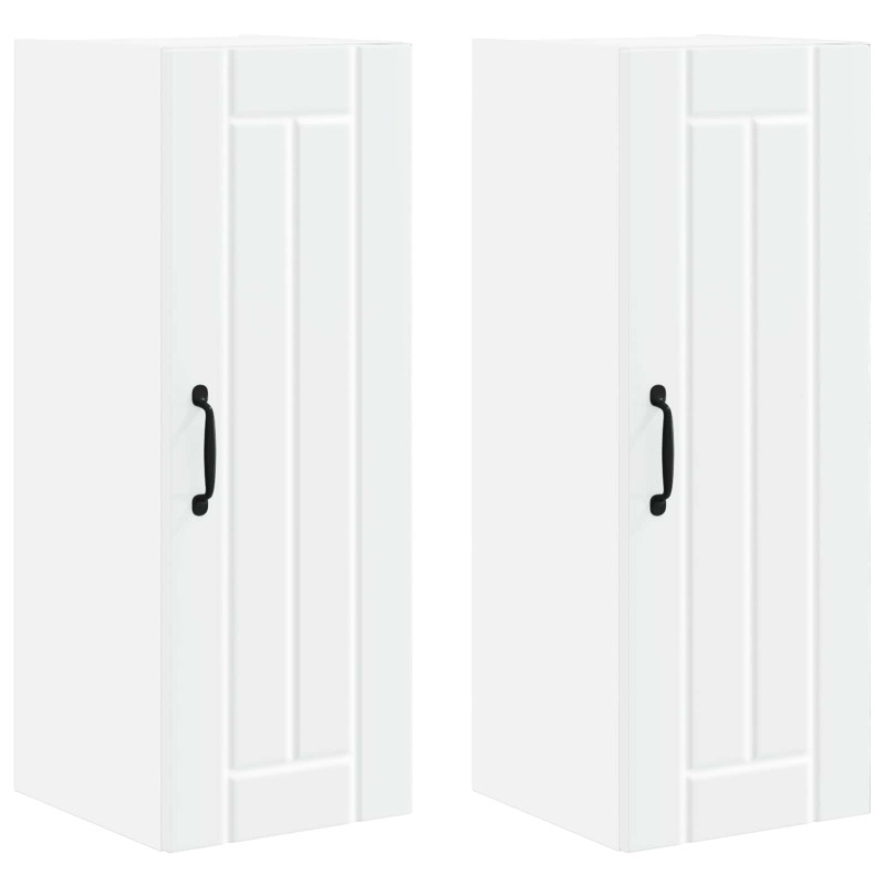 Szafka kuchenna 2 pcs Biały 30 x 31 x 80 cm