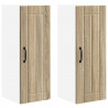 Szafka kuchenna 2 pcs Dąb Sonoma 30 x 31 x 80 cm