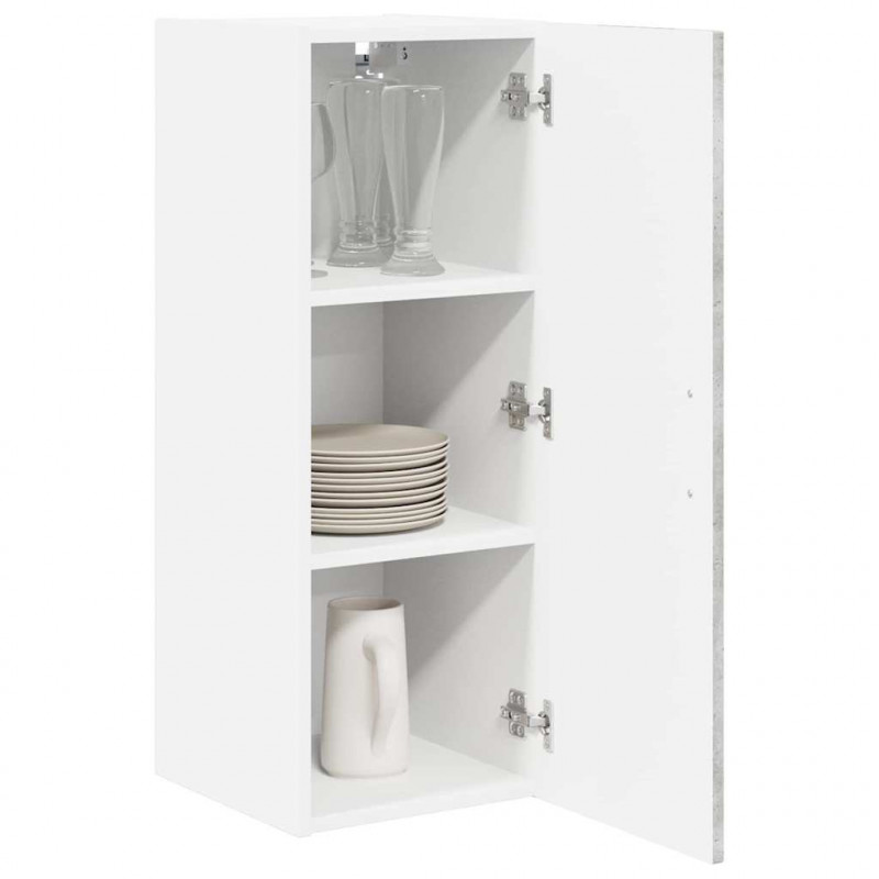 Szafka kuchenna 2 pcs Betonowy szary 30 x 31 x 80 cm