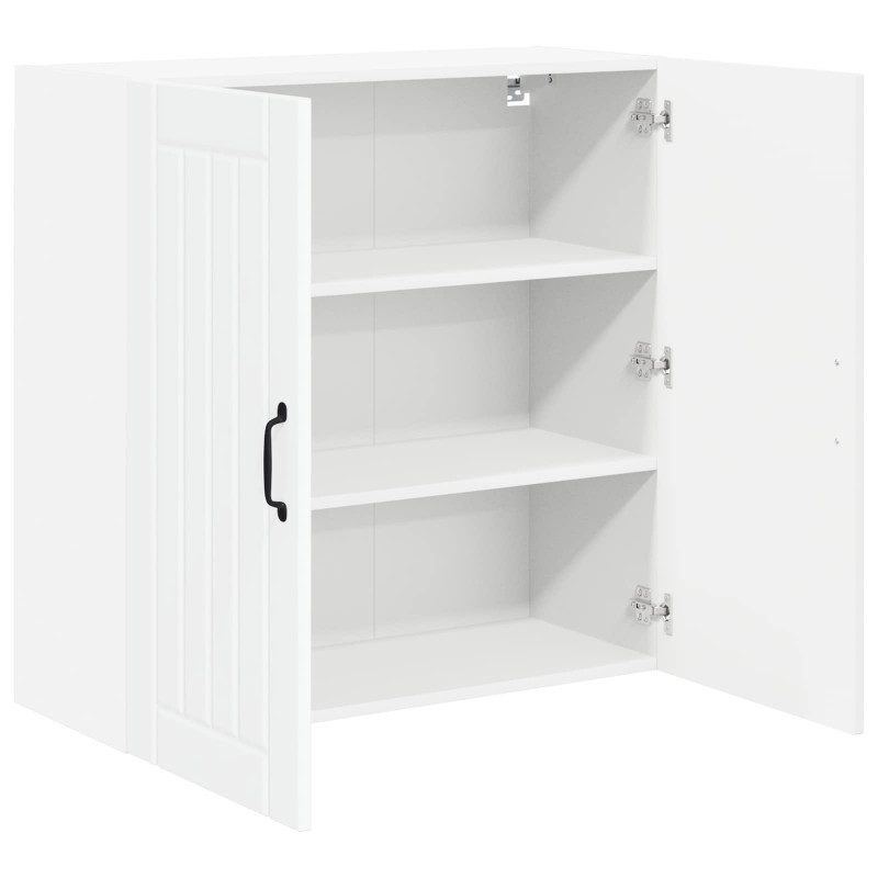 Szafka kuchenna Biały 80 x 31 x 80 cm Materiał drewnopochodny