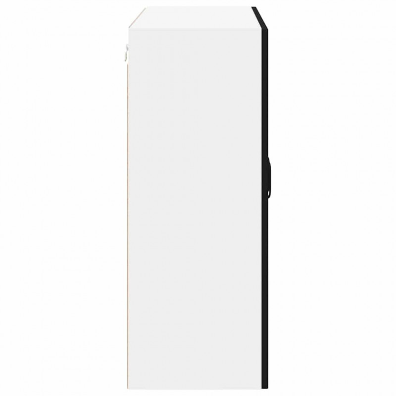 Szafka kuchenna Czarny 80 x 31 x 80 cm Materiał drewnopochodny