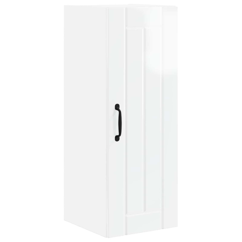 Szafka kuchenna 2 pcs Wysoki połysk biały 30 x 31 x 80 cm