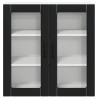 Szafka kuchenna Czarny 80 x 31 x 80 cm Materiał drewnopochodny