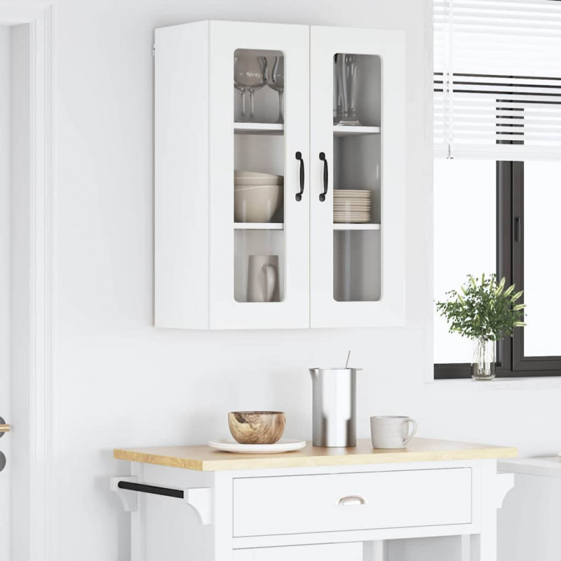 Szafka kuchenna Biały 60 x 31 x 80 cm Materiał drewnopochodny