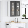 Szafka kuchenna Czarny 60 x 31 x 80 cm Materiał drewnopochodny