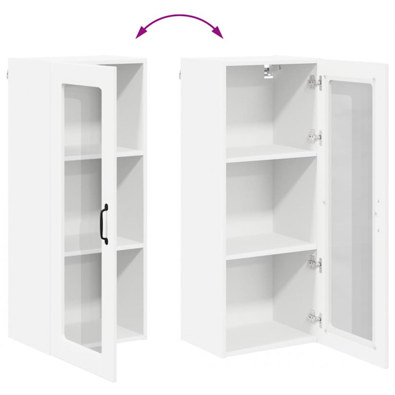 Szafka kuchenna Biały 40 x 31 x 100 cm Materiał drewnopochodny