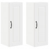 Szafka kuchenna z półką z drzwiami 2 pcs Biały 30 x 31 x 80 cm