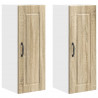 Szafka kuchenna z półką 2 pcs Dąb Sonoma 30 x 31 x 80 cm