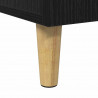 Biurko Czarny Dąb 140 x 50 x 75 cm Materiał drewnopochodny