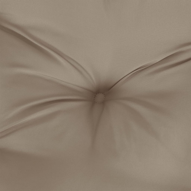 Poduszka na paletę, taupe, 120x40x12 cm, tkanina