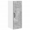 Szafka kuchenna z półką 2 pcs Betonowy szary 30 x 31 x 80 cm