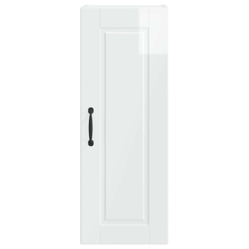 Szafka kuchenna 2 pcs Wysoki połysk biały 30 x 31 x 80 cm