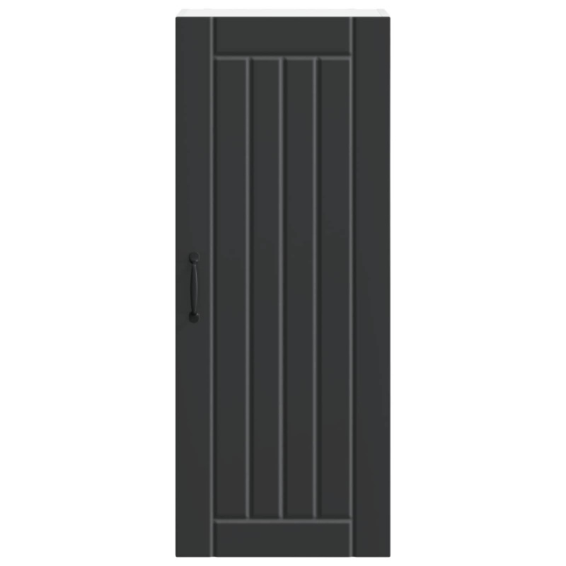 Szafka kuchenna Czarny 40 x 31 x 100 cm Materiał drewnopochodny