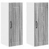 Szafka kuchenna z półką 2 pcs Szary Sonoma 30 x 31 x 80 cm