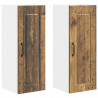 Szafka kuchenna z półką 2 pcs Stare drewno 30 x 31 x 80 cm