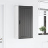 Szafka kuchenna Czarny 50 x 31 x 100 cm Materiał drewnopochodny
