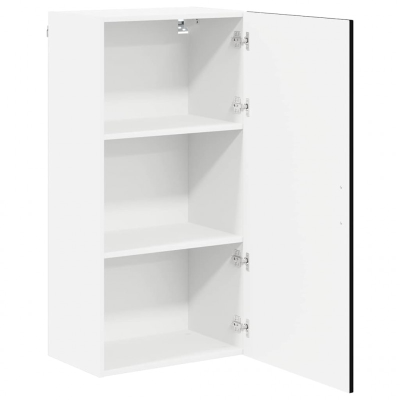 Szafka kuchenna Czarny 50 x 31 x 100 cm Materiał drewnopochodny