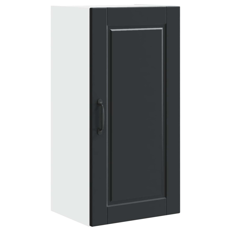 Szafka kuchenna Czarny 40 x 31 x 80 cm Materiał drewnopochodny