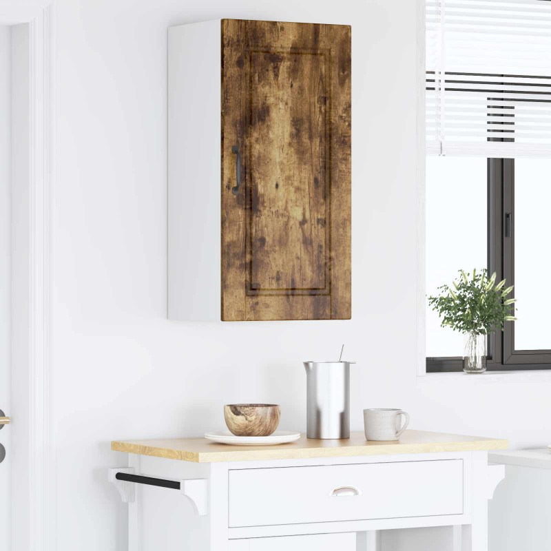 Szafka kuchenna z półką z drzwiami Dąb wędzony 40 x 31 x 80 cm