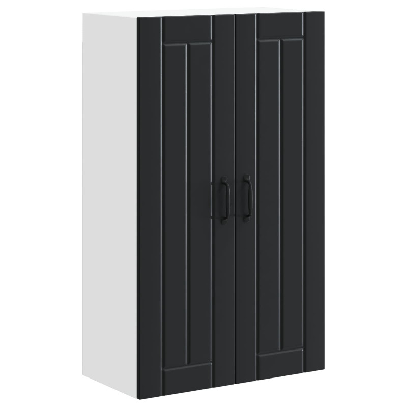 Szafka kuchenna Czarny 60 x 31 x 100 cm Materiał drewnopochodny