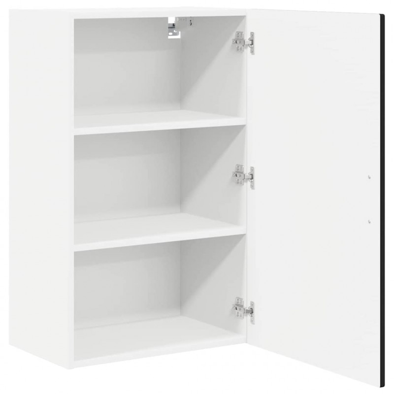 Szafka kuchenna Czarny 50 x 31 x 80 cm Materiał drewnopochodny