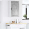 Szafka kuchenna z półką Betonowy szary 50 x 31 x 80 cm
