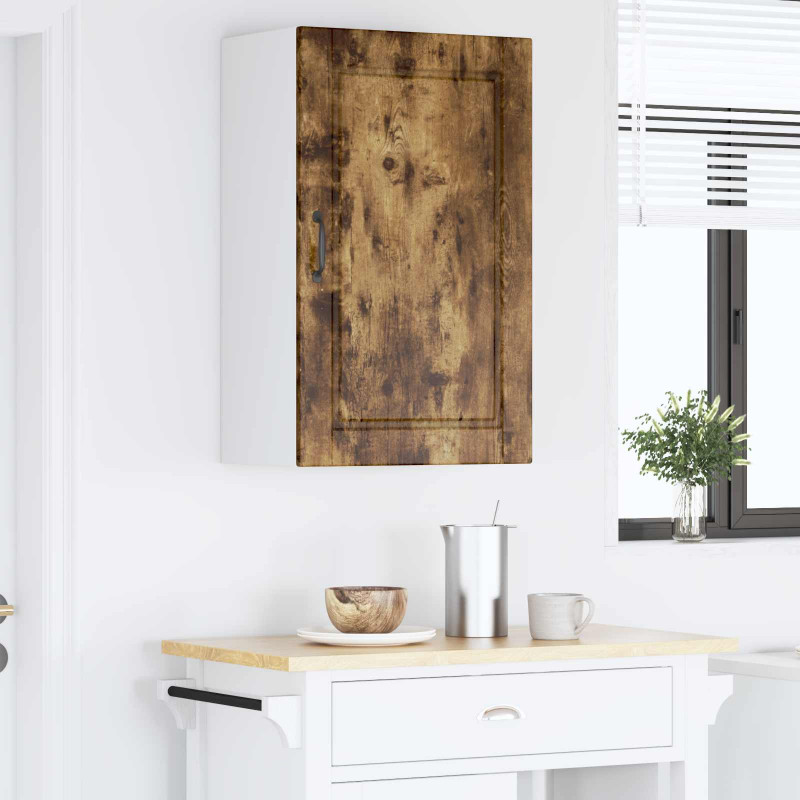 Szafka kuchenna z półką z drzwiami Dąb wędzony 50 x 31 x 80 cm