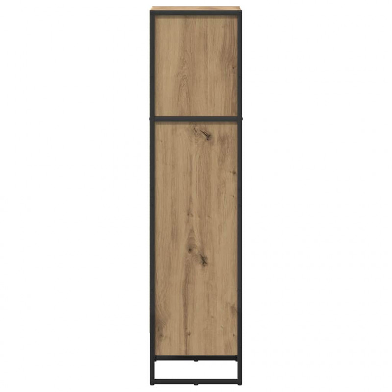 Szafka na książki Dąb rzemieślniczy 80 x 30 x 155 cm
