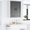 Szafka kuchenna Czarny 60 x 31 x 80 cm Materiał drewnopochodny