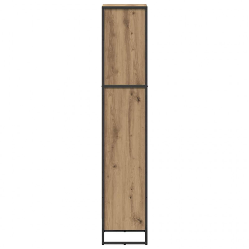 Szafka na książki Dąb rzemieślniczy 80 x 30 x 155 cm