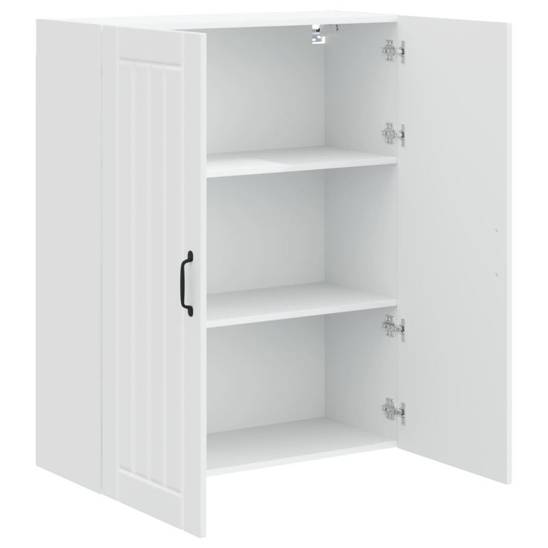 Szafka kuchenna Wysoki połysk biały 80 x 31 x 100 cm