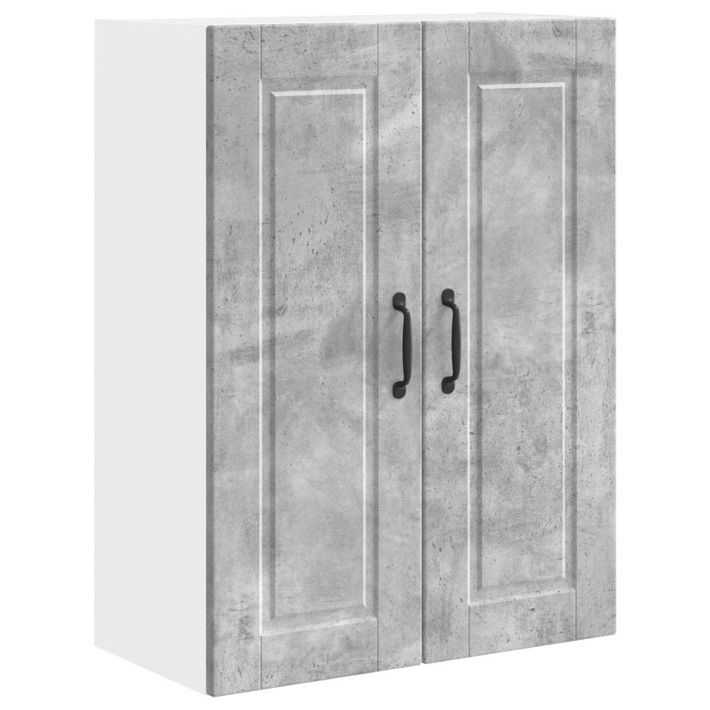 Szafka kuchenna z półką Betonowy szary 60 x 31 x 80 cm