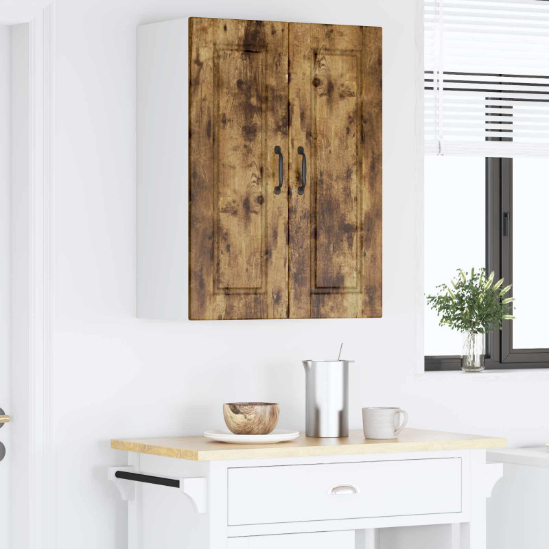 Szafka kuchenna z półką z drzwiami Dąb wędzony 60 x 31 x 80 cm