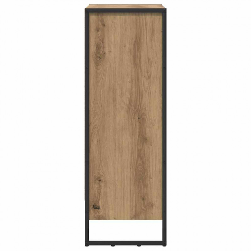 Szafka na książki Dąb rzemieślniczy 80 x 30 x 155 cm