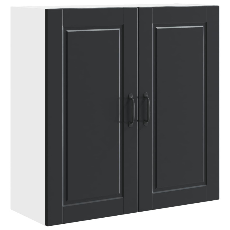 Szafka kuchenna Czarny 80 x 31 x 80 cm Materiał drewnopochodny