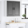 Szafka kuchenna Czarny 80 x 31 x 80 cm Materiał drewnopochodny