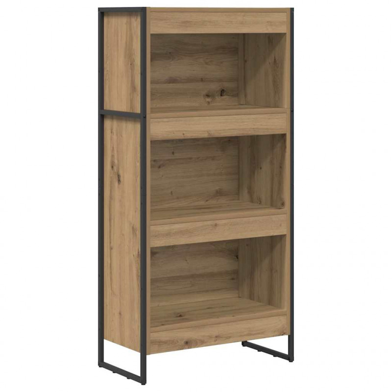 Szafka na książki Dąb rzemieślniczy 80 x 30 x 155 cm