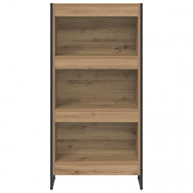 Szafka na książki Dąb rzemieślniczy 80 x 30 x 155 cm