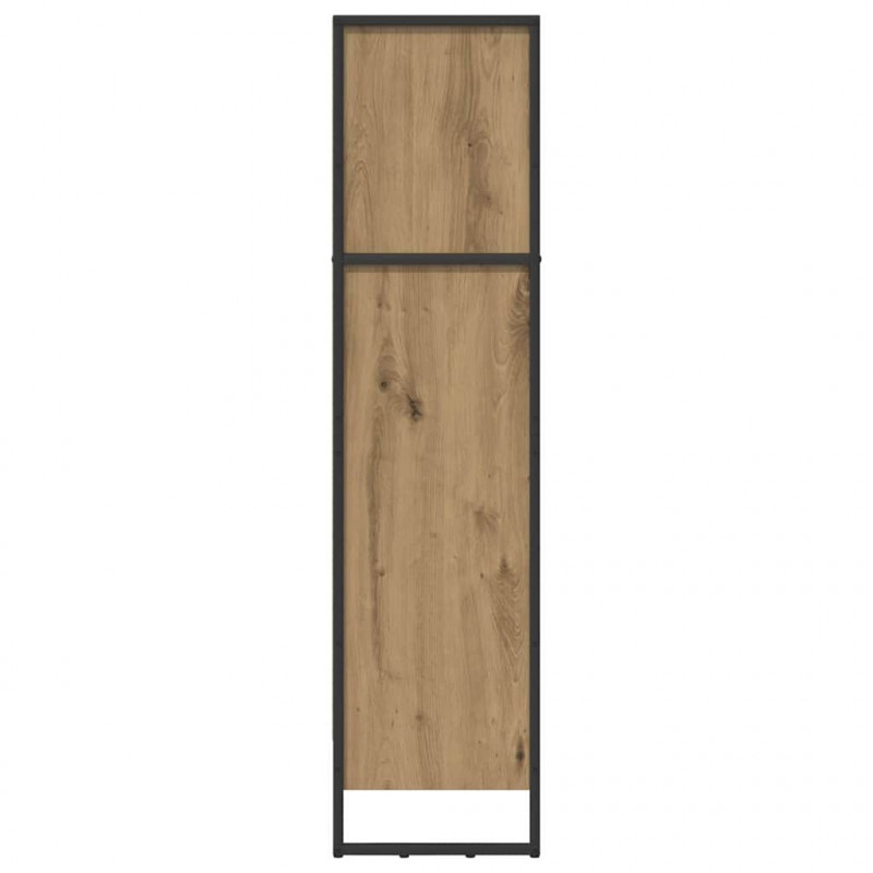 Szafka na książki Dąb rzemieślniczy 80 x 30 x 155 cm