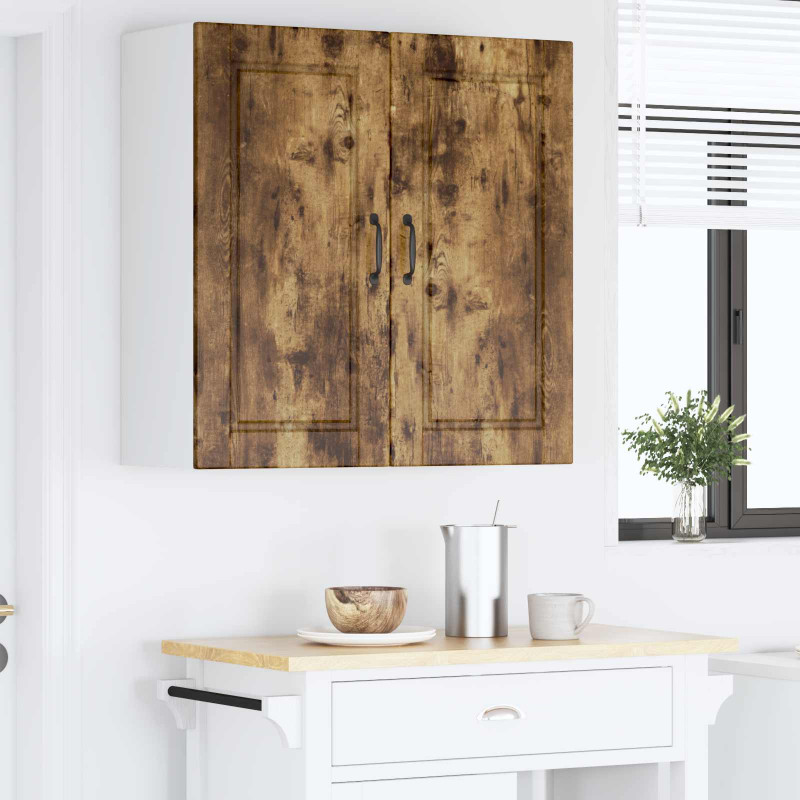 Szafka kuchenna z półką z drzwiami Dąb wędzony 80 x 31 x 80 cm