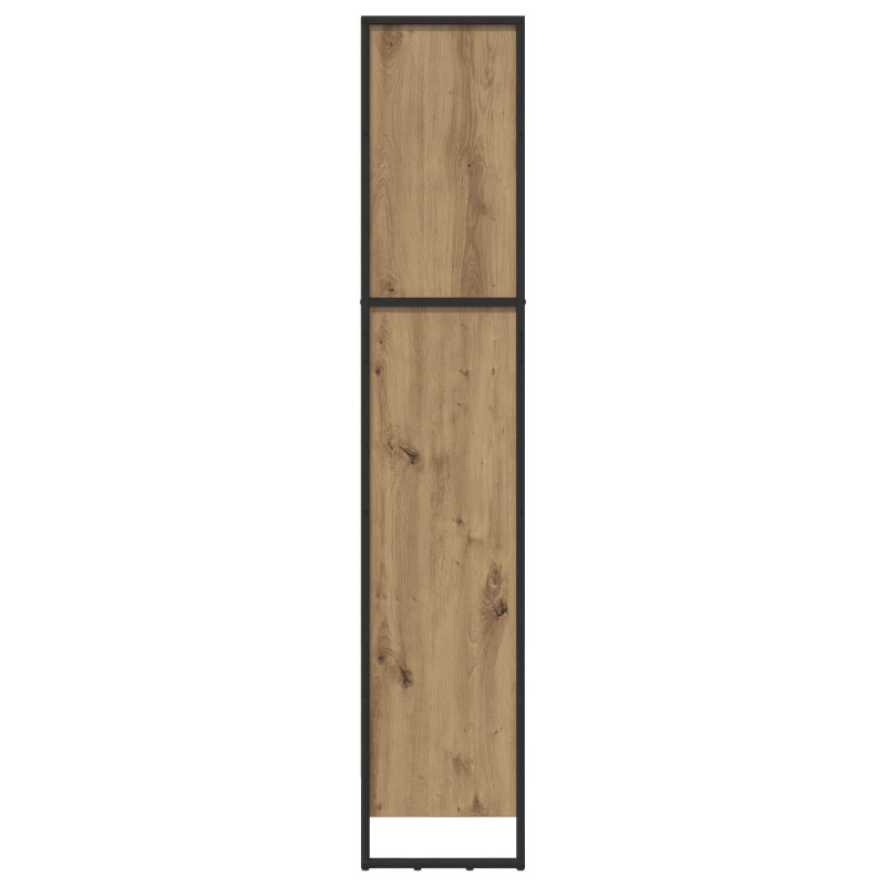 Szafka na książki Dąb rzemieślniczy 80 x 30 x 155 cm