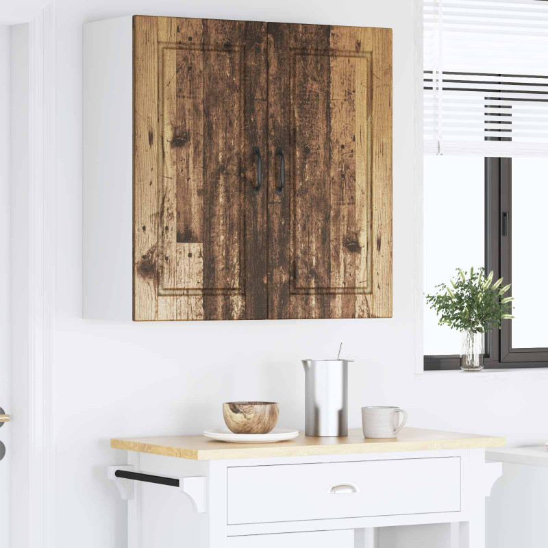 Szafka kuchenna z półką z drzwiami Stare drewno 80 x 31 x 80 cm