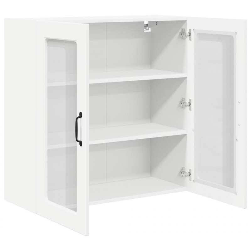 Szafka kuchenna Biały 80 x 31 x 80 cm Materiał drewnopochodny