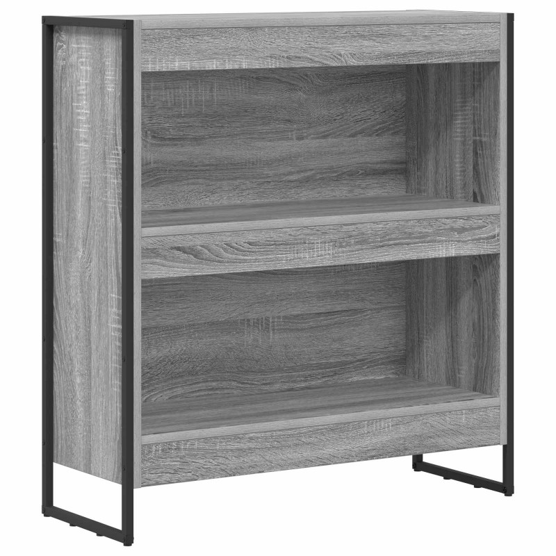 Szafka na książki Szary Sonoma 80 x 30 x 155 cm
